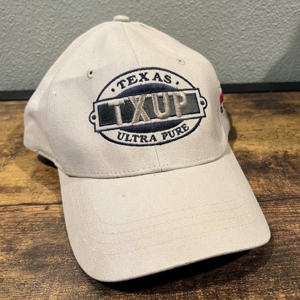 Texas TXUP Ultra Pure Baseball Cap Hat Beige Unisex Adjustable Strap OSFM